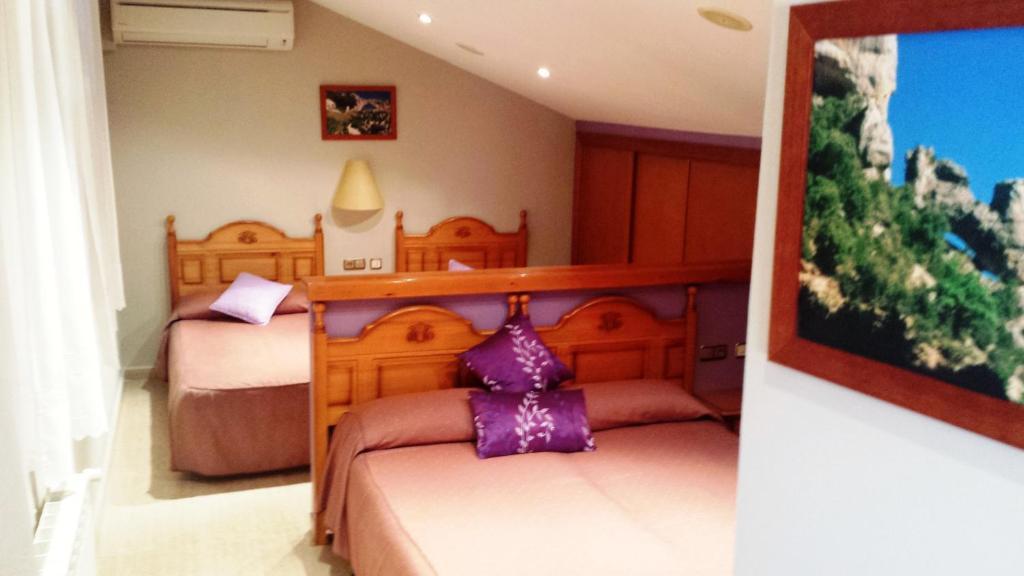 Hostal Rural Casa Castro Alberuela de la Liena Habitación foto